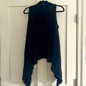 Lord & Taylor Black Cashmere Blend Vest